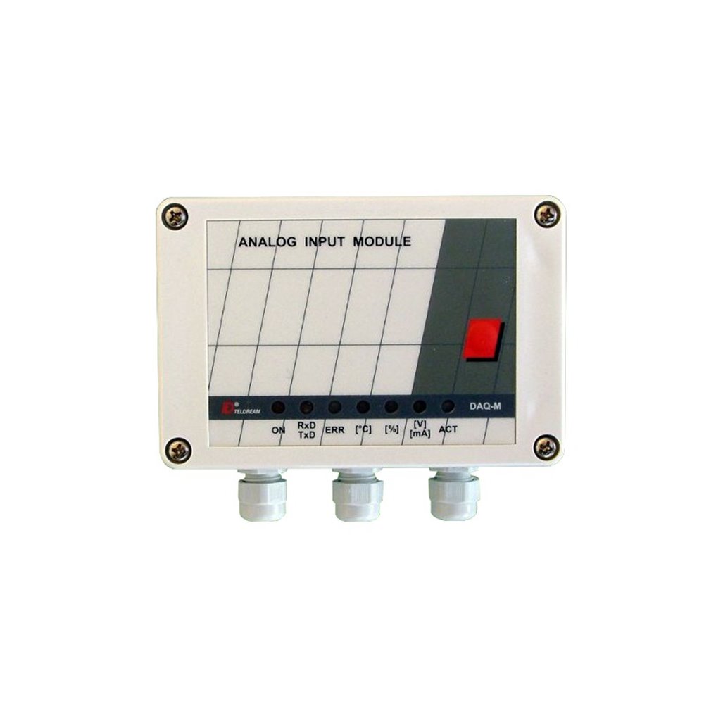 Moduł pomiarowy bez wyświetlacza - ANALOG INPUT MODULE DAQ-M - do pomiaru temperatury i wilgotności (bez czujnika)